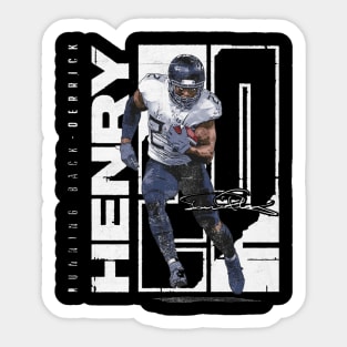 Derrick Henry Tennessee Stretch Sticker